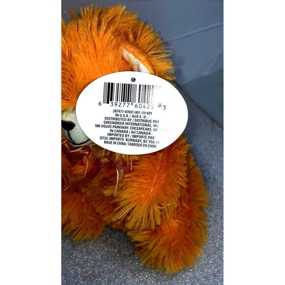 Greenbrier Fuzzy Friends Teddy Bear – 7" Plush Stuffed Animal – Orangish Tan - Picture 6 of 9